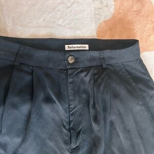 Reformation Slacks- Dark Grey/black Size 4